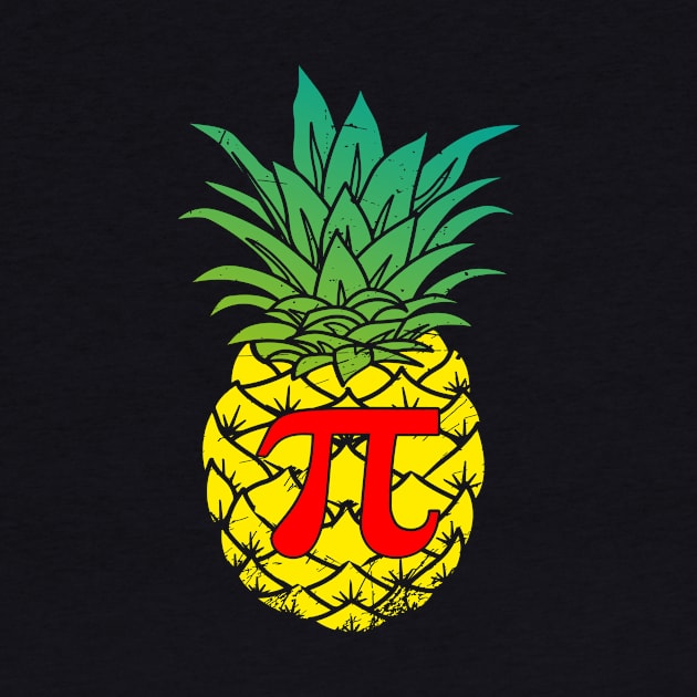 funny pineapple pi day by Family